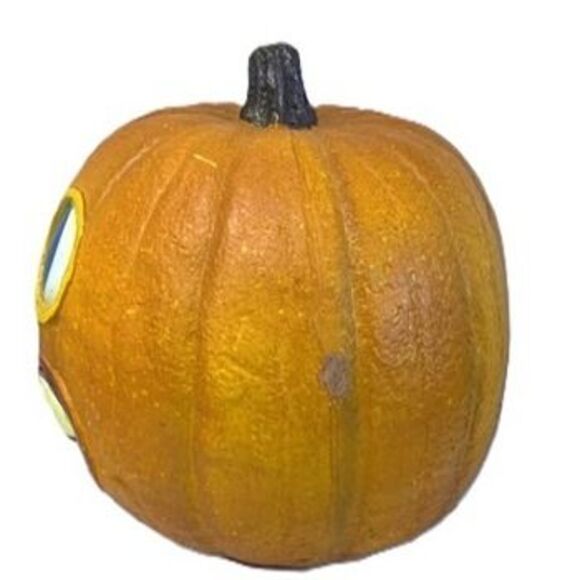 Vintage Gemmy Halloween Foam Pumpkin Mold Light Up Jack-O’-Lantern Face Decorati - Picture 5 of 7